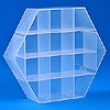 Small hexagonal organiser tray 8