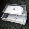 4 litre lipped plain tray