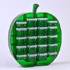 Large apple organiser with 4x0.07 + 16x0.14 litre boxes