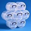 Large flower organiser with 6x0.3 + 1x0.7 litre Really Useful Boxes