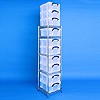 1 bay chrome racking with 10x18 litre boxes