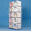 2 bay chrome racking with 10x35 litre XL boxes