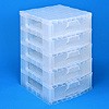 Scrapbook Drawers tower with 5x9.5 litre drawers