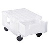 Slimline storage tower with 1x3.5 litre Really Useful Drawer