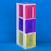 Storage tower with 3x25 litre drawers