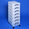 Storage tower with 7x4 litre boxes