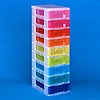 Storage tower with 9x7 litre drawers