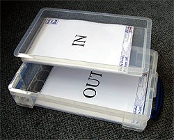 A4 tray